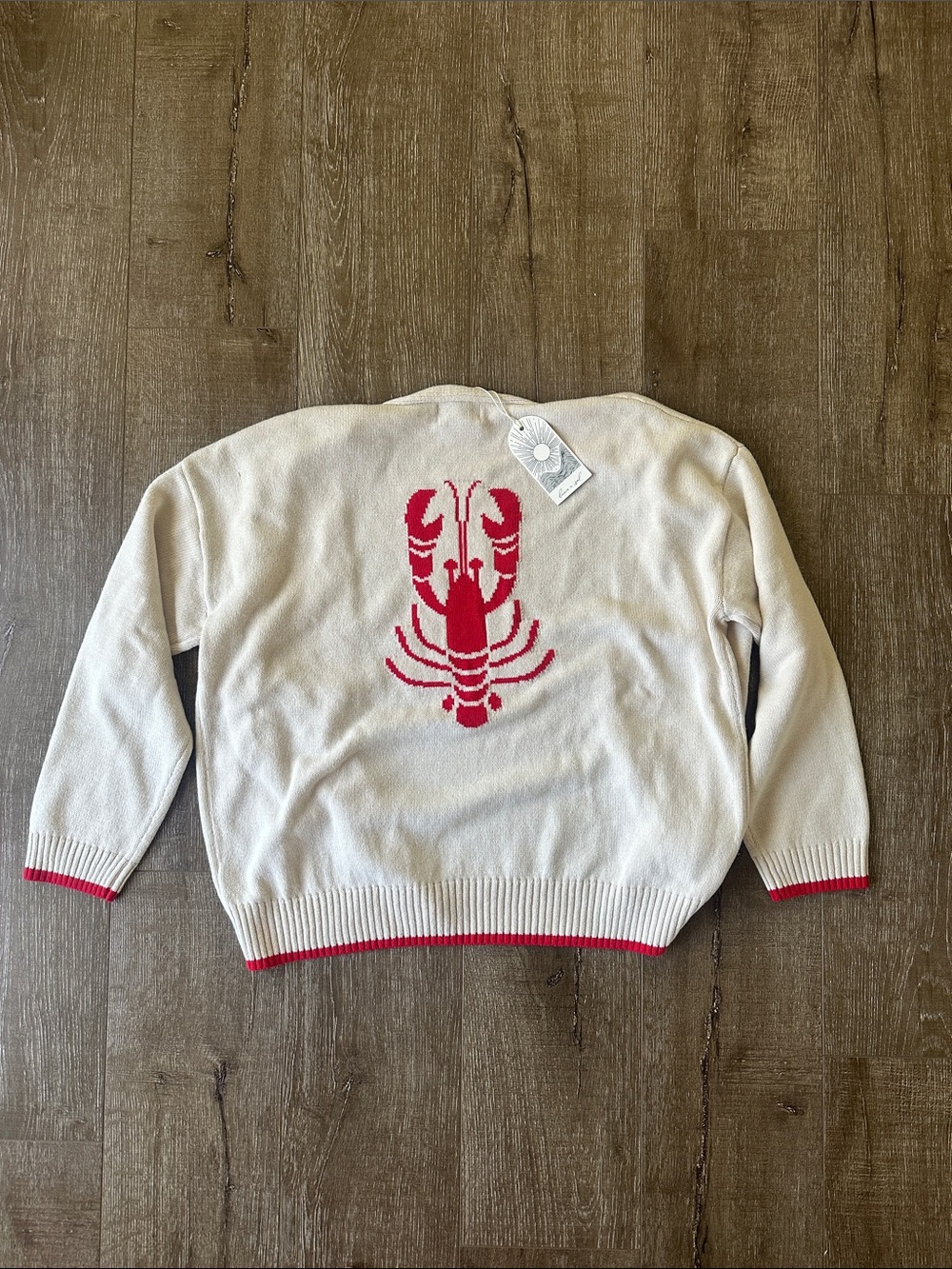 NWT Viral Luna x Sol Lobster Cardigan Sweater size M